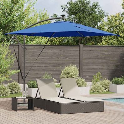 vidaXL Sonnenschirm 249 x 249 x 250 cm Polyester und Aluminium