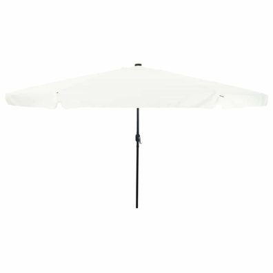vidaXL Gartensonnenschirm 395 x 395 x 245 cm Polyester Rund