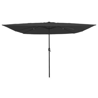 vidaXL Garten-Sonnenschirm 295 x 295 x 245 cm Polyester und Stahl