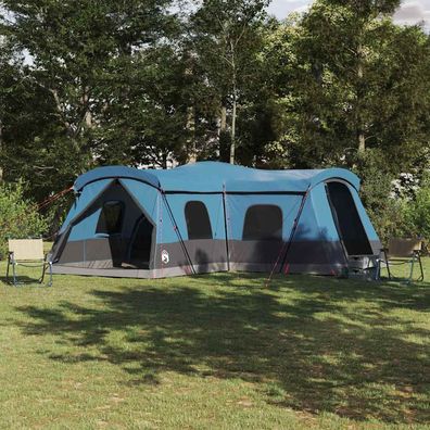vidaXL Zelt für 16 Personen 16 Personen Blau