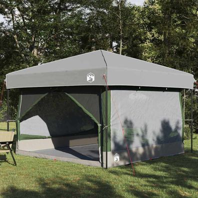 vidaXL Innertelt 7-Personen 7 Personen Grün und Grau