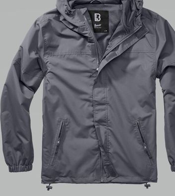Brandit Herren Jacke Summer Windbreaker Frontzip
