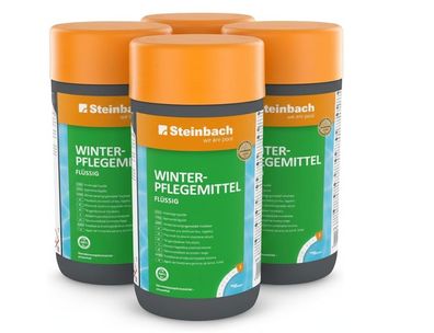 Steinbach Winterpflegemittel 4x 1L Pool Überwinterung Konzentrat