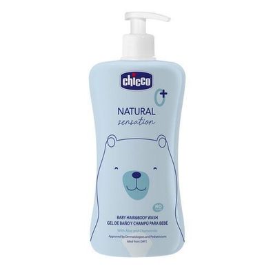 Chicco Natural Sensation Baby Körper- und Haarlotion 0m+, 500 ml