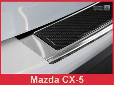 Ladekantenschutz | Edelstahl passend für Mazda CX-5 I 2012-2014, FL2014-2017