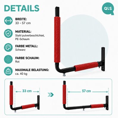 Dachboxen Wandhalterung Wandhalter Dachkoffer Skibox Schaumpuffer Rot 82 cm BOX1 4895