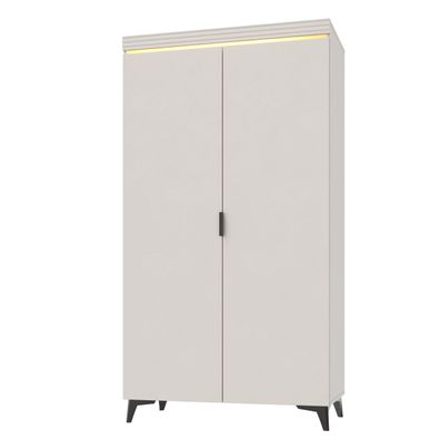 Kleiderschrank MEGURO MGS-1 Wohnzimmer Optionale Beleuchtung