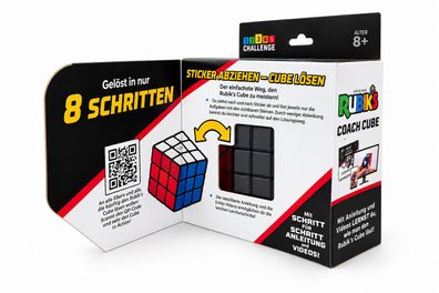 Rubiks Cube Coach Cube (3x3 Lernwürfel mit Stickern)