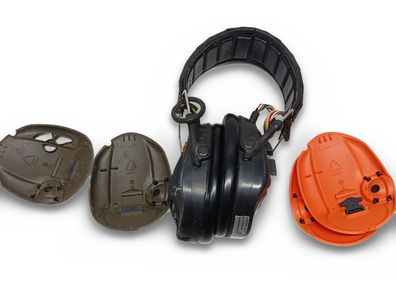 3M Peltor SportTac Gehörschutz grün Defekt elektronisch für Jagd SNR 26 dB
