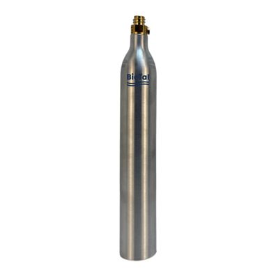 BieTal® CO2 Zylinder 425g Nachfüllbare Kohlensäureflasche Wassersprudler TR21x4
