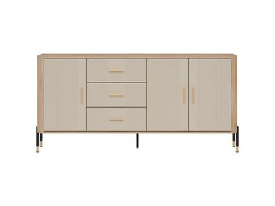 Kommode Dante DT07 Sideboard - Cremona Eiche/Kaschmir