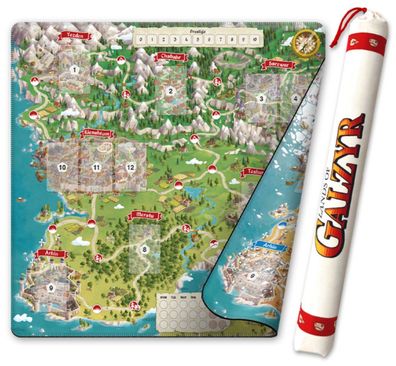 Lands of Galzyr - Playmat + Bag