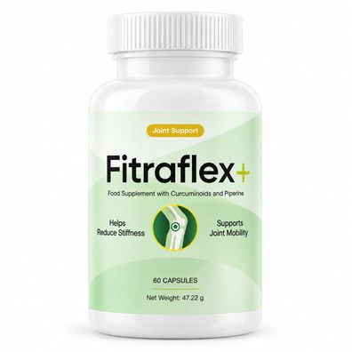 Fitraflex Plus - 60 Kapseln - Nahrungsergänzungsmittel Für Erwachsene