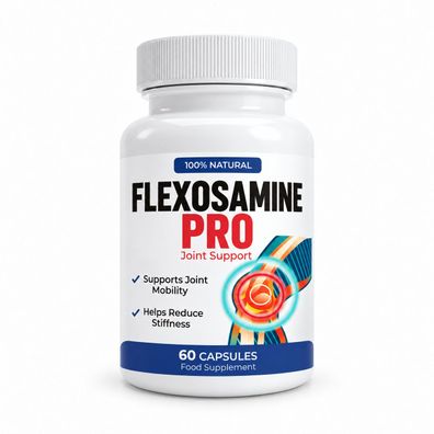Flexosamine Pro Nahrungsergänzungsmittel - 60 Kapseln - Für Erwachsene