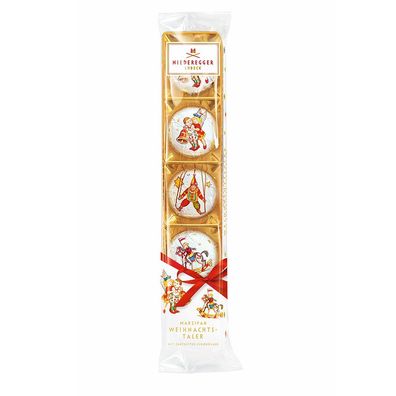 Niederegger Marzipan Weihnachtstaler mit Zartbitterschokolade
