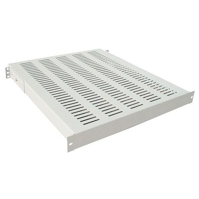 LogiLink 19" Schwerlast Fachboden für Schränke mit einer Tiefe von 1000 mm grau 465 x