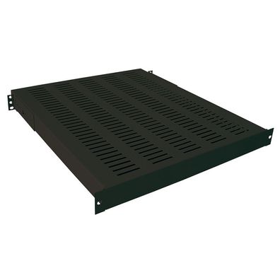 LogiLink 19" Schwerlast Fachboden tief für Schränke mit einer Tiefe von 800 mm schwar