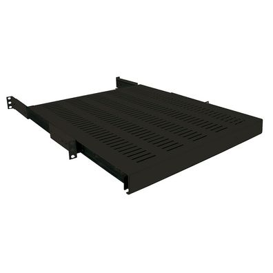 LogiLink 19" Ausziehbarer Fachboden für Schränke mit einer Tiefe von 1000 mm schwarz