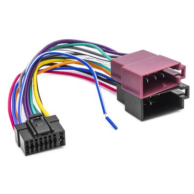 Adapter DIN ISO Auto Radio Adapter Kabel Stecker kompatibel mit Alpine CDA CDE IDA Ra