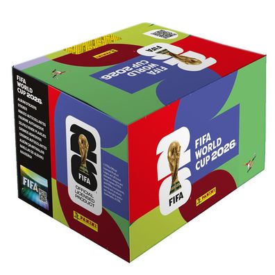 FIFA World Cup 2026 Sticker Collection Display Box (100 Tüten)