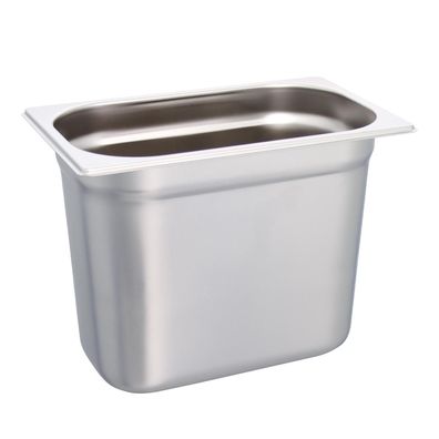 Schneider Edelstahl GN-Behälter 1/4 Gastronorm 200 mm Buffet Einsatz Bain Marie