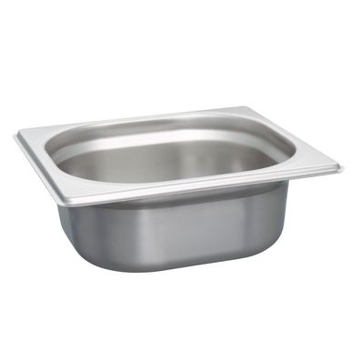 Schneider Gastronomie-Behälter 1/6 Edelstahl 65 mm GN Gastronorm-Einsatzbehälter