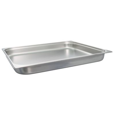 Schneider GN-Behälter 2/1 Edelstahl 65mm Edelstahlbehälter Gastro Einsatz Buffet