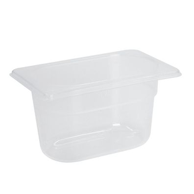 Schneider Gastronorm-Behälter 1/9 Polypropylen 100 mm Gastro GN Speisenbehälter