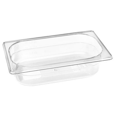 Schneider Gastronorm-Behälter 1/4 Polycarbonat 65 mm tief Gastro Speisenbehälter