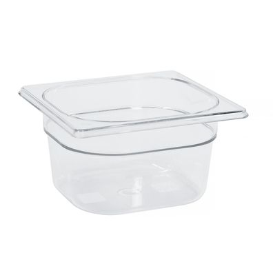 Schneider GN-Behälter 1/6 Polycarbonat 100 mm Gastro Gastronorm Speisenbehälter