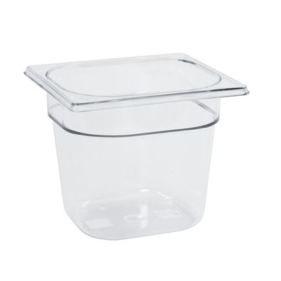 Schneider GN-Behälter 1/6 Polycarbonat 150 mm Gastro Gastronorm Speisenbehälter