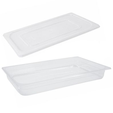 Schneider GN-Behälter 1/1 PP mit Deckel 65 mm Gastro Gastronorm Speisenbehälter