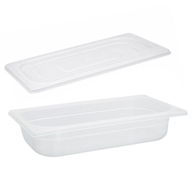 Schneider GN-Behälter 1/3 PP mit Deckel 65 mm Gastro Gastronorm Speisenbehälter