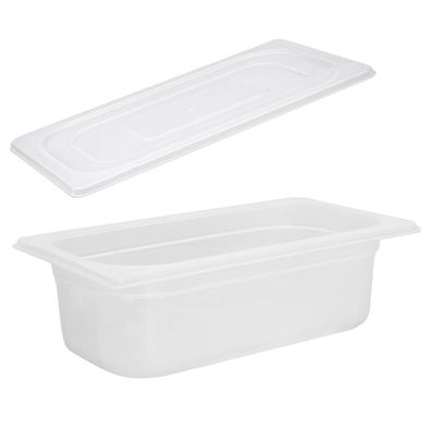 Schneider GN-Behälter 1/3 PP mit Deckel 100 mm Gastro Gastronorm Speisenbehälter