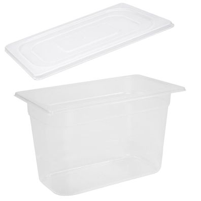 Schneider GN-Behälter 1/3 PP mit Deckel 200 mm Gastro Gastronorm Speisenbehälter