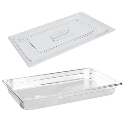 Schneider GN-Behälter 1/1 PC mit Deckel 65 mm Gastro Gastronorm Speisenbehälter