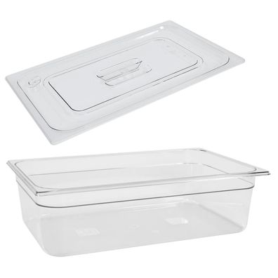 Schneider GN-Behälter 1/1 PC mit Deckel 150 mm Gastro Gastronorm Speisenbehälter