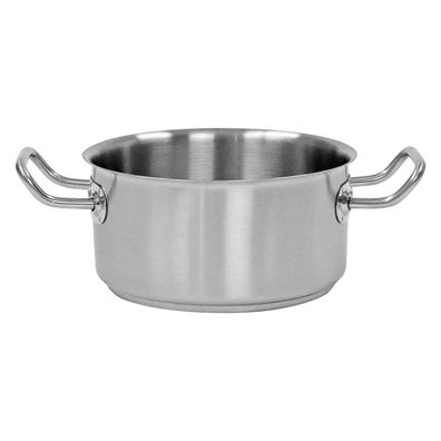 Schneider Profi Bratentopf 20 cm Induktion 2,7 L Edelstahl 18/10 & Sandwichboden