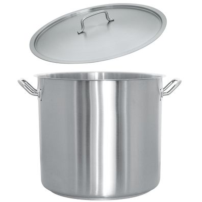 Schneider Suppentopf mit Deckel 36 cm Induktion 18/10 Edelstahl 33 L Profi Topf