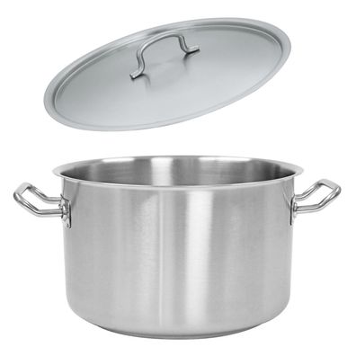 Schneider Fleischtopf mit Deckel 28 cm Induktion 10 L Profi 18/10 Edelstahl Topf