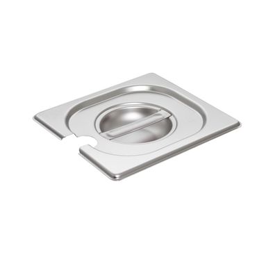 Schneider GN Edelstahl Deckel mit Löffelaussparung für 1/6 Gastronorm-Behälter