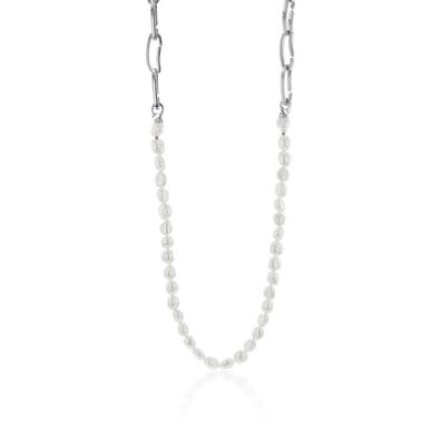 Luna Creation - 219.0038 - Luna-Pearls - Collier - Damen - 925er Silber rhodiniert