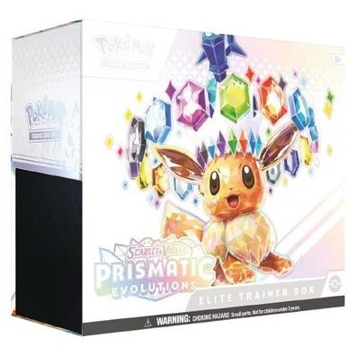 Pokémon TCG Scarlet & Violet - Prismatic Evolutions Elite Trainer Box (Englische Ed.)