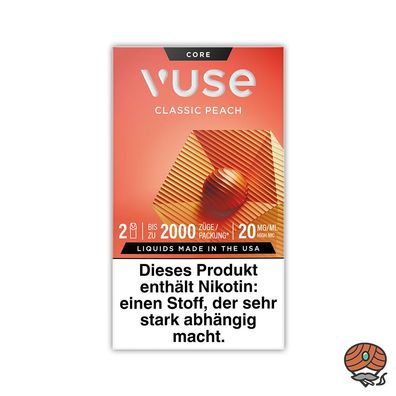 Vuse PODS Classic Peach 20mg/ml Nikotin à 2 Pods