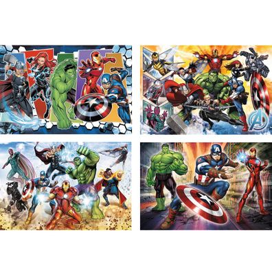 Marvel Avengers Puzzle Perfektes Geschenk für Superhelden-Fans - Motiv: