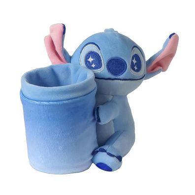 Disney Stitch Kinder Stiftehalter Plüsch für Bleistifte Marker Schreibtisch und