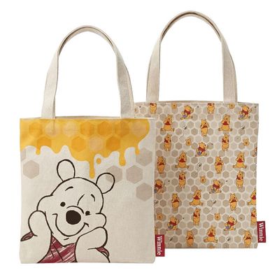 Winnie the Pooh Tragetasche Erwachsene für Einkäufe Freizeit Familienbesuche und