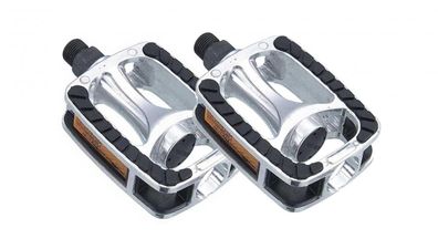 Marwi SP-811 Aluminium Trekking-Pedale (398 g/Paar) - Anti-Rutsch TPE, Alu-Körper, Bo