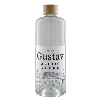 Gustav Arctic Vodka, 40% Vol. 0,7 l