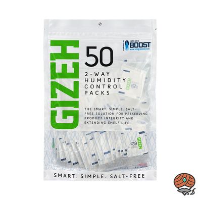 Gizeh x Integra Boost Humidity Pack 62% RH - 50x 2g Befeuchtungssystem